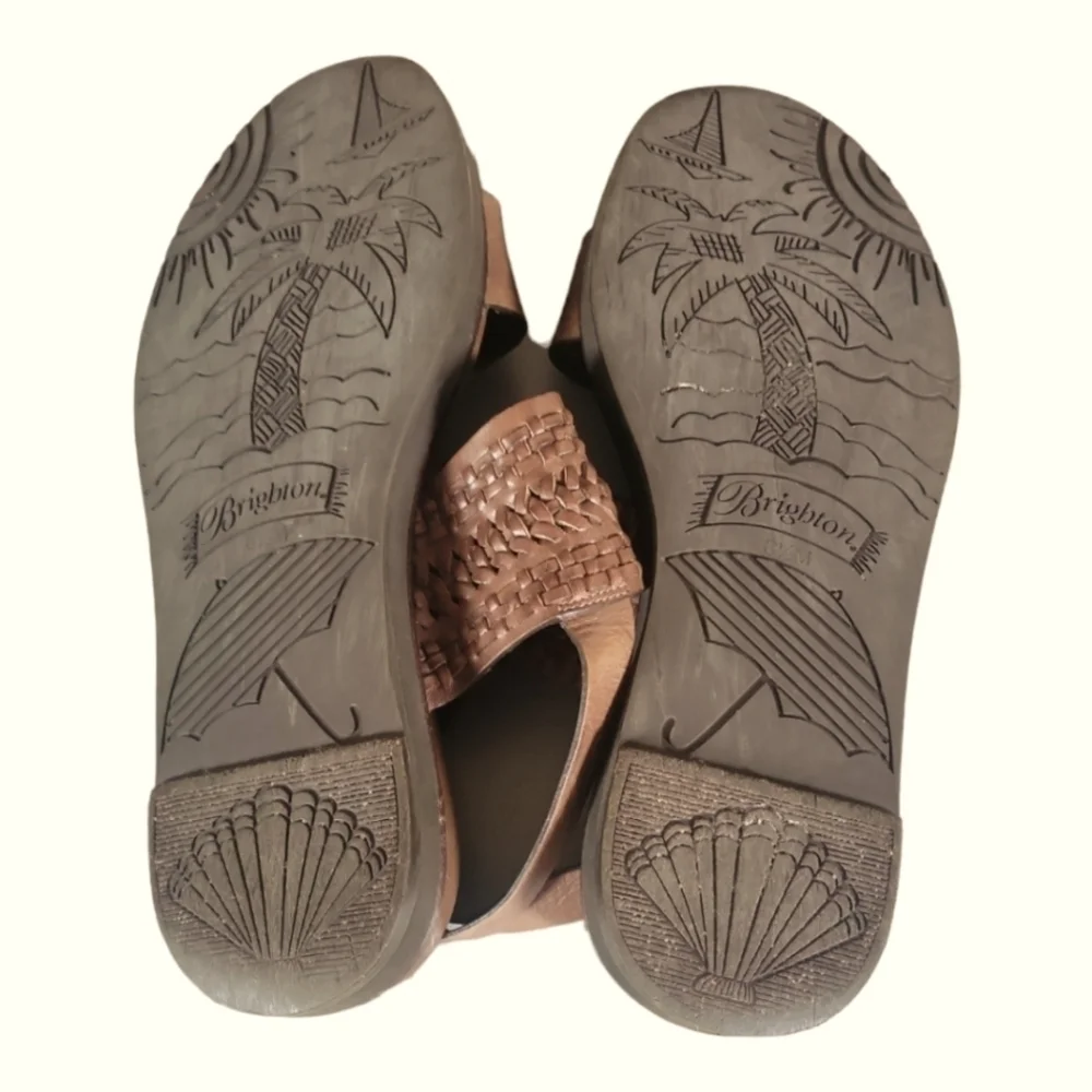 Brighton Hana Caramel Leather Celtic Knot Adorn 1